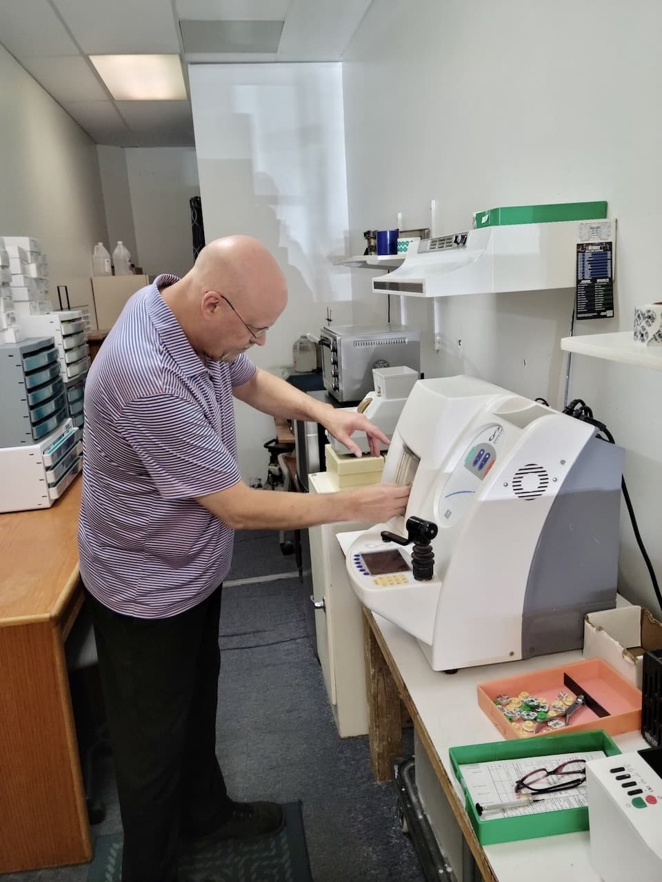 Tom Hamilton, Owner and Optician at Focus Optical, Rochester Hills MI